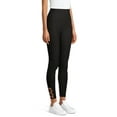 thumbnail image 4 of No Boundaries Juniors' Macramé Leggings, 4 of 6