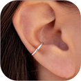 thumbnail image 1 of HAHDAXIA Boucles d'Oreilles en Or pour Femmes Non Percées Clip Rond Boucles d'Oreilles, 1 of 5