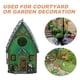 thumbnail image 5 of Casa de resina colgante para exteriores, nido para pájaros pequeño para jardín., 5 of 7