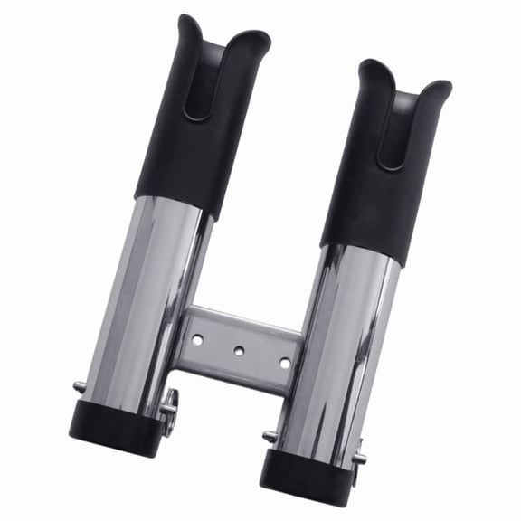 Fishing Rod Holders for Boat Rail Mount, Stainless Steel Clamp on Rod Holder