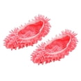 thumbnail image 1 of Pantuflas de microfibra BLESIY Zapatillas de fregona lavables suaves para casa oficina y Baño hombres Rosa, 1 of 8