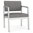 thumbnail image 1 of Pemberly Row Chaise d'Invité Surdimensionnée pour Réception et Attente - Acier Argenté - Gris Pâle, 1 of 5