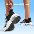 thumbnail image 4 of DREAM PAIRS Women’s Walking Sneakers Slip-On Air Cushion Slip-Resistant Casual Gym Workout Shoes for Nurses & Restaurant Work, 4 of 5