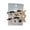 A, variant on 2 Pack Cat Shape Acrylic Hair Clips Cute Animal Hair Barrettes Leopard Tortoise Shell Hairpins for Women Girls Daily Party Hair Accessories(2.87×0.9 In)