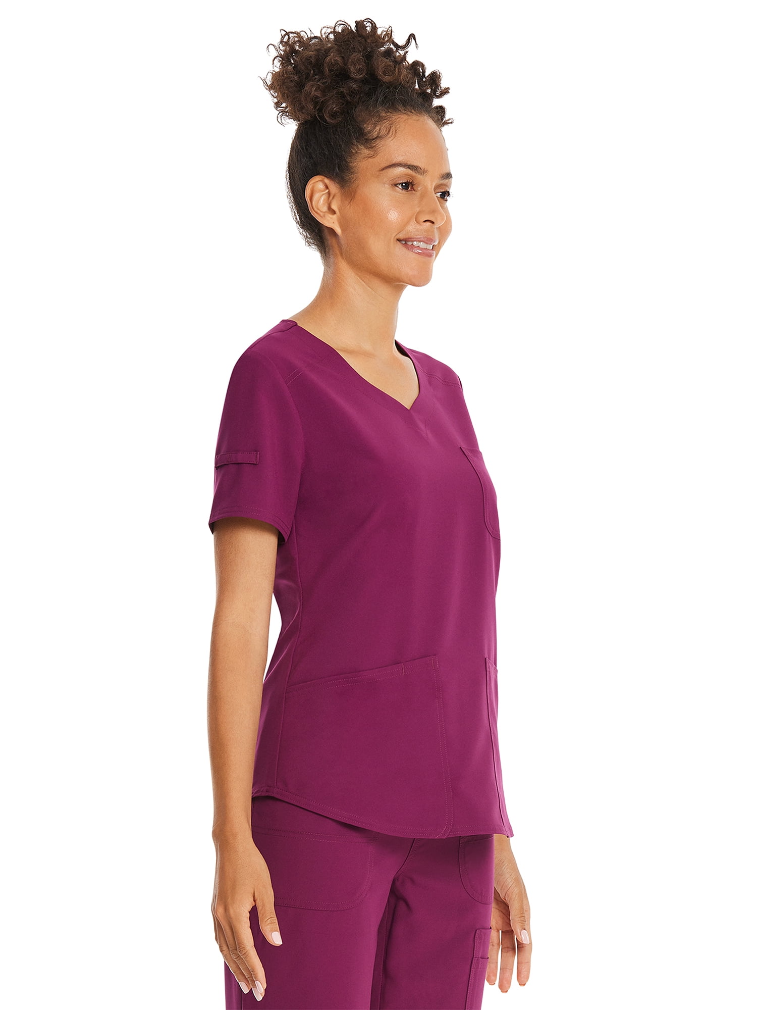 Scrubstar Women's Core Essentials Sweetheart V-Neck Scrub Top, Sizes XS-3L