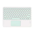 thumbnail image 1 of Wireless Bluetooth-compatible Keyboard  Laptop Keypad Business External Smartphone Touchpad Mouse for Office Black, 1 of 10