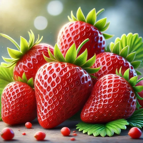 HJADGG Seeds Strawberry Garden Fresca Non GMO Everbearing Fruits for Planting