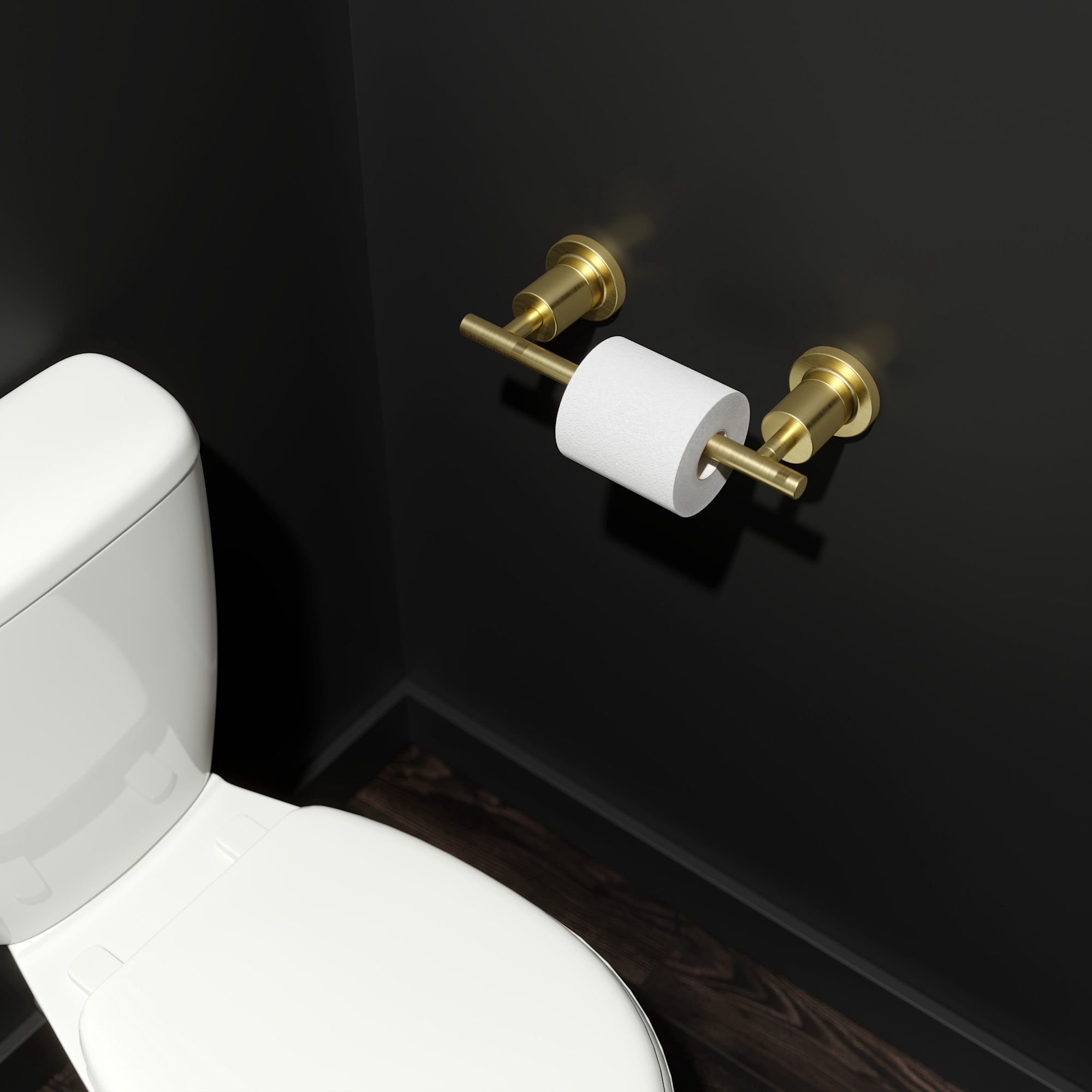 Open Box Pfister BPHNC1BG Contempra Toilet Paper Holder in Brushed Gold