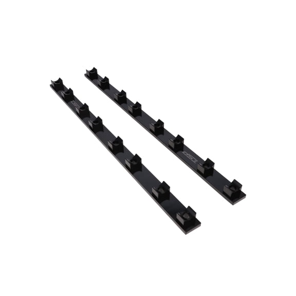 Billet Aluminum OE Style Rocker Arm Mounting Stands for Chevy LS1- Black