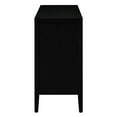 thumbnail image 4 of Sideboard with circular design and round handle for kitchen, living or dining room in retro style adds warmth and storage, 4 of 6