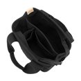 thumbnail image 1 of Bolso de mano superior, organizador de lona, para viajes en la playa, Picnic para profesores adultos , negro Baoblaze Bolso de lona, 1 of 8