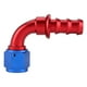 thumbnail image 1 of AN10 Straight 45 90 180 Degree Push On Twist Lock Oil Gas Fuel Line Hose End Male Fitting, 1 of 9