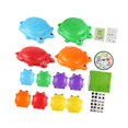 thumbnail image 2 of Juguete portátil de entrenamiento de equilibrio Balance Stepping Stone para niños y niñas pequeños 12 piezas, 2 of 8