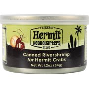(2 pack) (2 Pack) Fluker's Canned Rivershrimp for Hermit Crabs, 1.2 Oz
