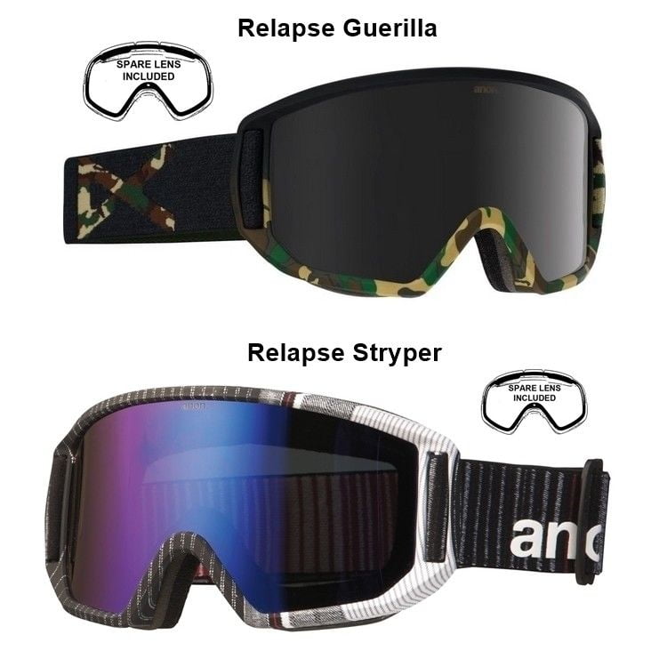 Arrangement Vergelijken Wie NEW Anon Burton Relapse Mens Ski Snowboard Goggles + lens Msrp$110 -  Walmart.com