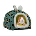 thumbnail image 4 of Yesbay Guinea Pig Bed Small Animal Hideout Bed Rabbit Rat House Cage Accessories Washable Hamster Cave Bed for Hedgehog Squirrel Rats Bunny Chinchillas, 4 of 7