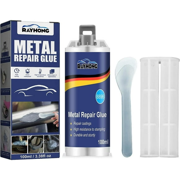Repair Glue For Metal | Liquid Metal Filler Magic Metal Crazy Glue - Metal Adhesive Paste, Metal Liquid Filler, Metal Bonding Epoxy, Industrial High H