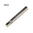thumbnail image 1 of H4×28mm Small Hex Screwdriver Bits H3.5 4mm Hex Shank, 1 of 8