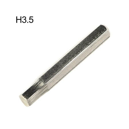 

H4×28mm Small Hex Screwdriver Bits H0.7 H0.9 H1.5 H2 H3 H4 4mm Hex Shank
