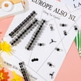 thumbnail image 4 of 96 Pieces Mini Hair Claw Clips Rhinestone Mini Flower Hair Claw Clip No-Slip Jaw Clips Metal Clamps Flower Accessories for Women Girls (White), 4 of 5