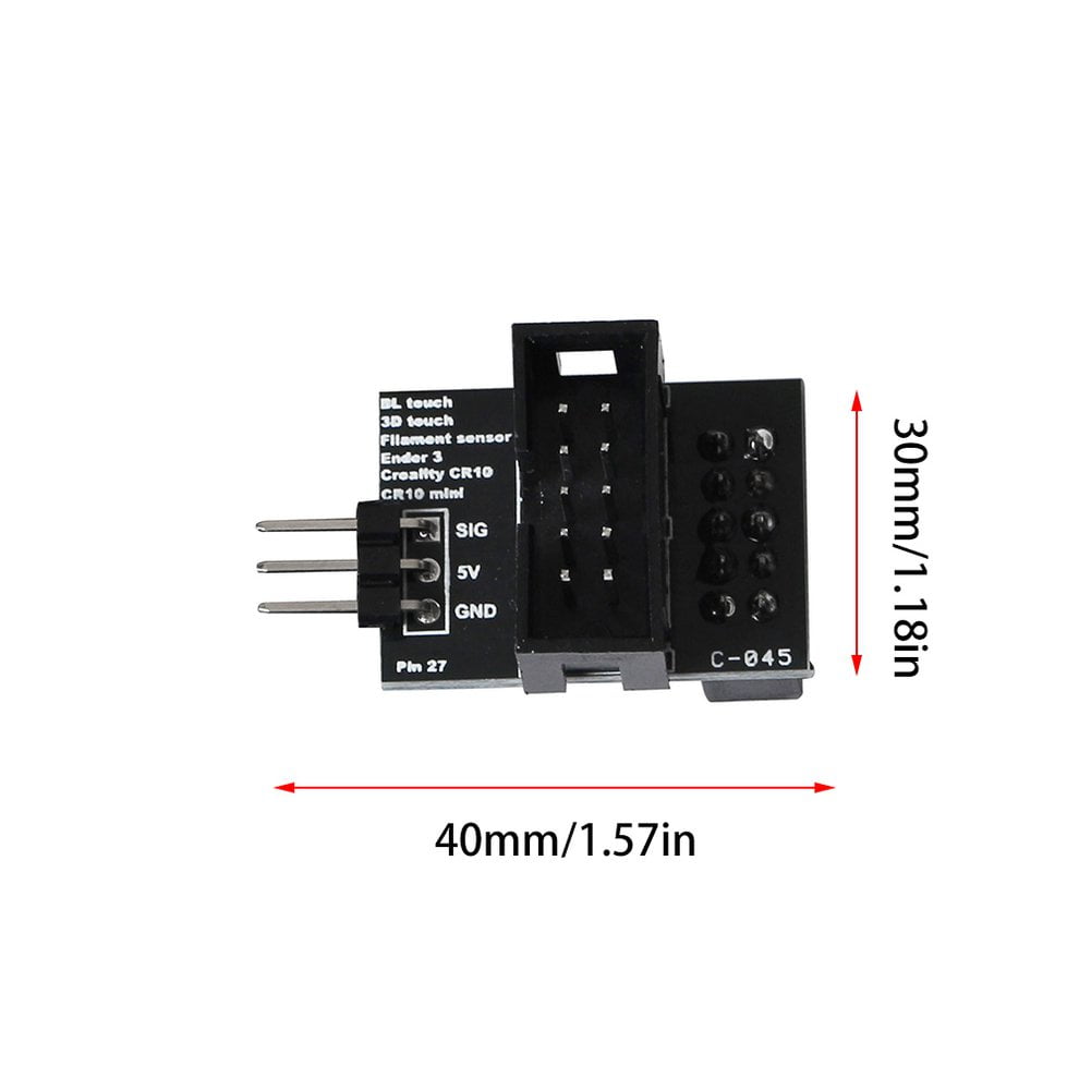 Ender 3 Pin 27 Board for Touch 3D Touch Adapter Plate Durable 3D Printer Accessories Creality Cr-10 