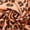 Strawberry, variant on Clouded Leopard Crepe De Chine Print Fabric Sunflower Yellow Sheer Polyester 57" By The Yard