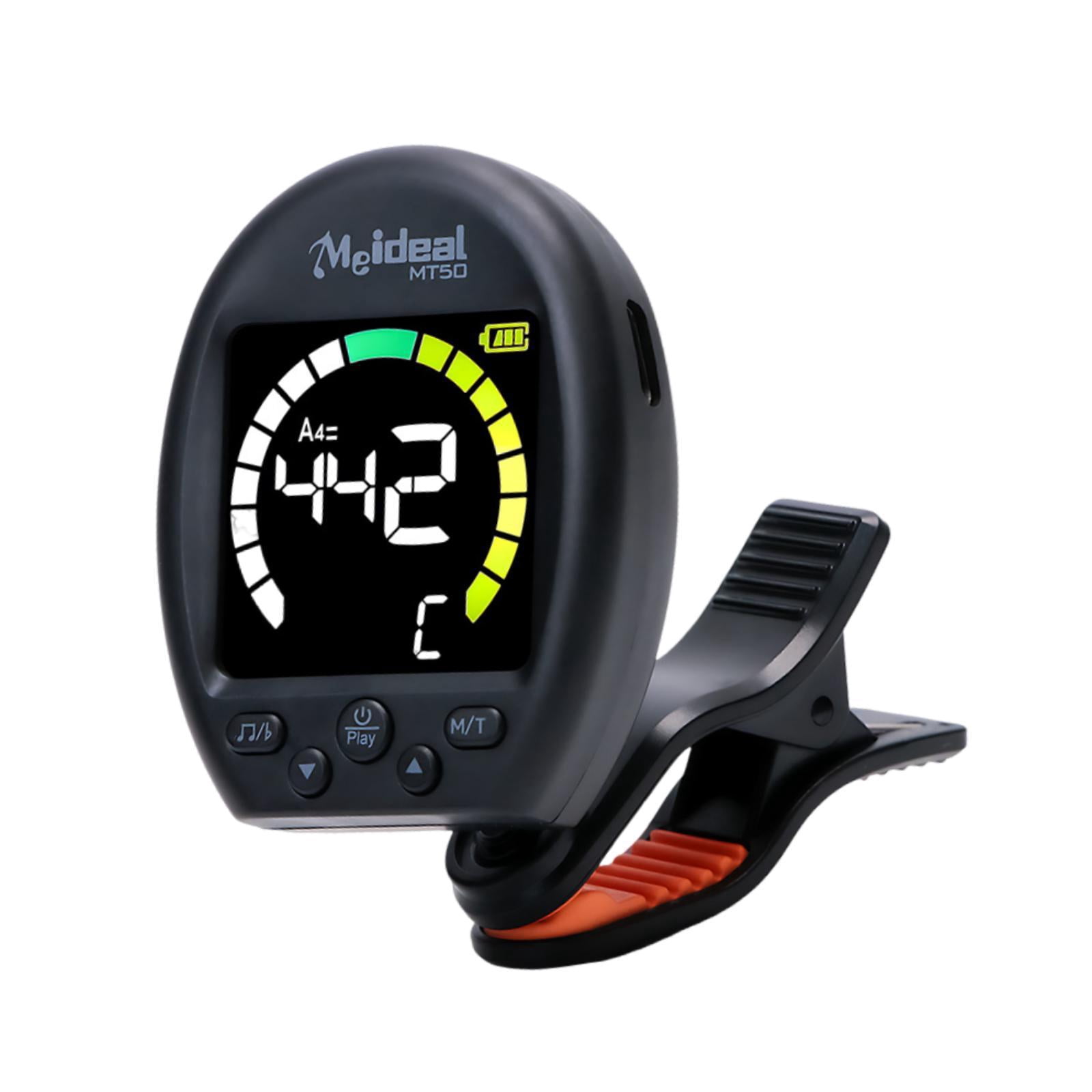 Guitar Tuner Violin Ukulele 360 Degree Rotating Function for Instrument Players and Students