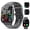 Black, variant on Smart Watch Fits for Android and IPhone, 1.85 inch Fitness Tracker, Men Women's Smartwatch with Answer/Make Calls/112+ Sports Modes/Message Reminder, IP68 Waterproof, for Gift Black