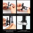 thumbnail image 3 of Bicicleta USB recargable LED luz impermeable trasera luz trasera (blanco), 3 of 7