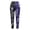 Purple, variant on Idoravan Women's Plus Size Pants Clearance Womens Casual Autumn Winter New Loose Splicing Printing Color Contrast Sweatpants