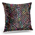 thumbnail image 1 of BSDHOME Animal Very Colorful Tribal Design African Pillows case 18x18 Inches Home Decor Sofa Cushion Cover, 1 of 1