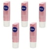 (5 Pack) Nivea Shimmer Radiant Lip Care Balm Moisture Treatment Chap Stick 0.17 Ounces