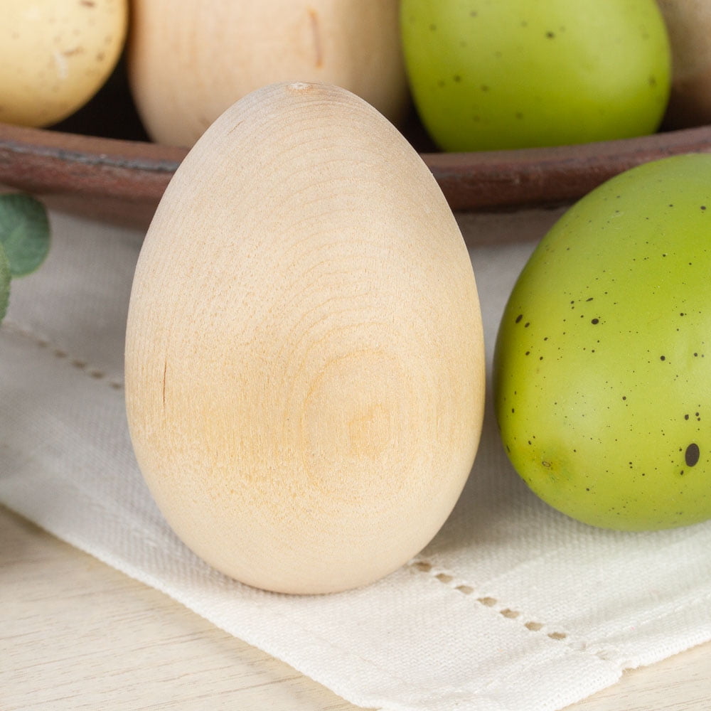 17 Assorted Easter Egg Display Set: Speckled and Wood Eggs - Ideal for Easter Decor, Baby Showers, and Spring Displays