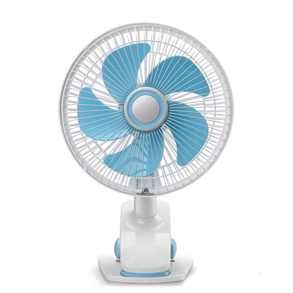 Yammee 9Inch Electric Fan Student Dormitory Silent-Fans Home Office Small Desktop Clamp