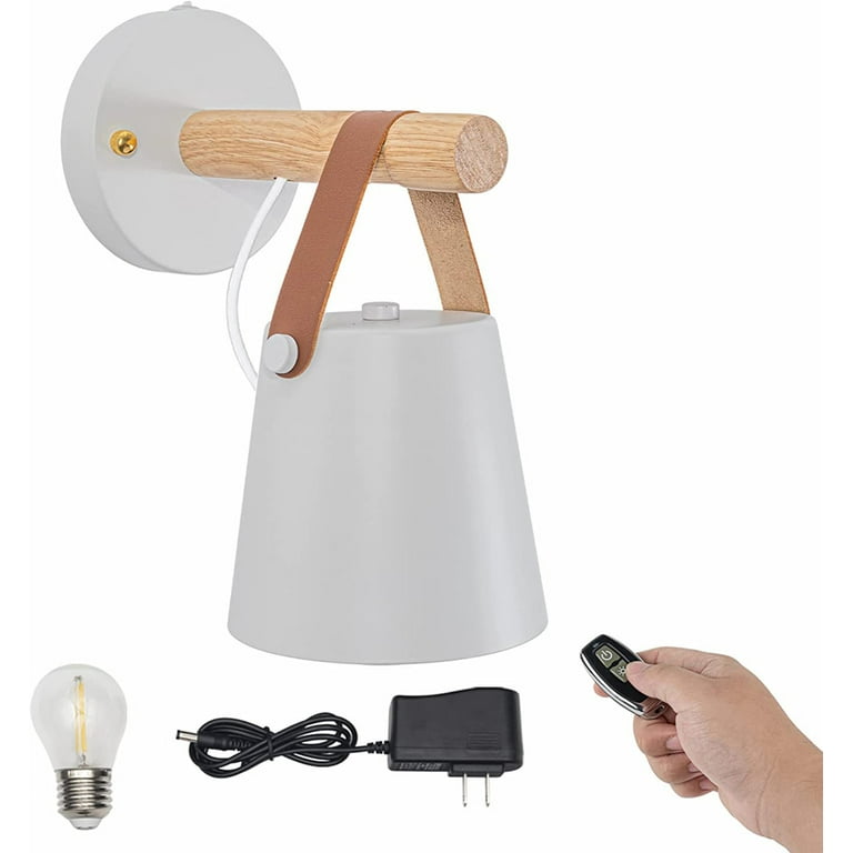 Cordless wall light 2024 with remote control