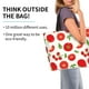 thumbnail image 2 of Fotbe Fresh Red Tomato Bolsa Tote Estética de Lona con Estampado para Mujer - Bolsa Reutilizable de Hombro Casual para Vacaciones, Compras, Trabajo y Gimnasio, 2 of 8