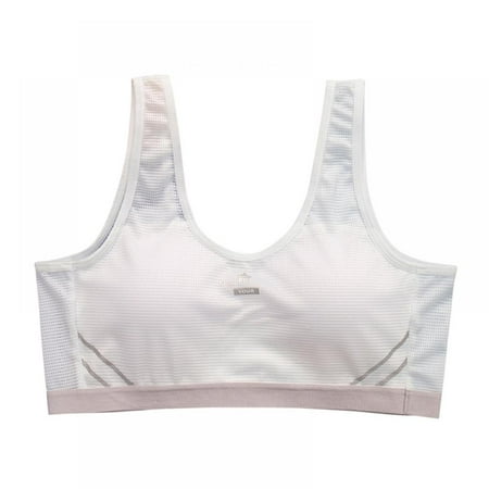 

Summer Breathe Freely Training Bras for Girls 7-12 Sports Seamless Racerback Training Bralettes