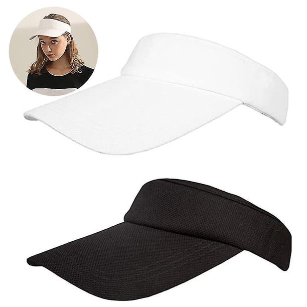 2 viseras para el sol para mujeres y niñas, sombreros suaves de ala larga