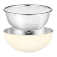 thumbnail image 1 of Cesta para lavar frutas y verduras, cuenco para lavar arroz, colador, colador de alimentos, Blanco, 1 of 9