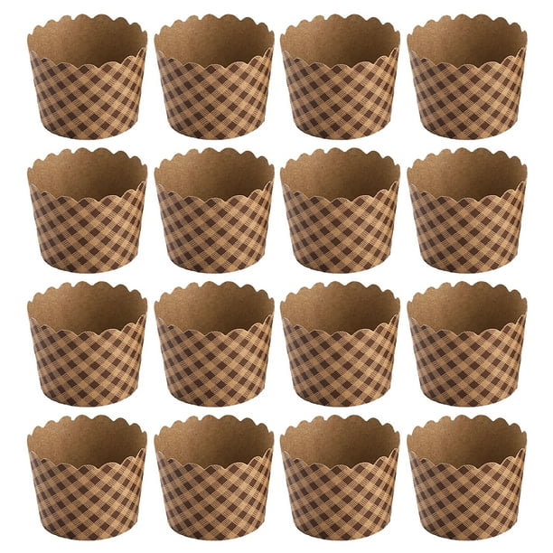 GOOHOCHY 150 unids Muffin Cup Paper Hornear Copa Desechable Copa de Magdalena para Home Postre