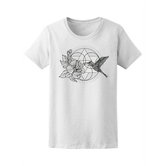 Tropical Bird And Plant T-Shirt Women -Image by Shutterstock, Female x-Large