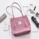 thumbnail image 5 of 2022 Corduroy Shoulder Bag for Women Cotton Cloth Handbag Solid Color Eco Shopping Orangnizer Reusable Large Shopper Totes Bags, 5 of 5