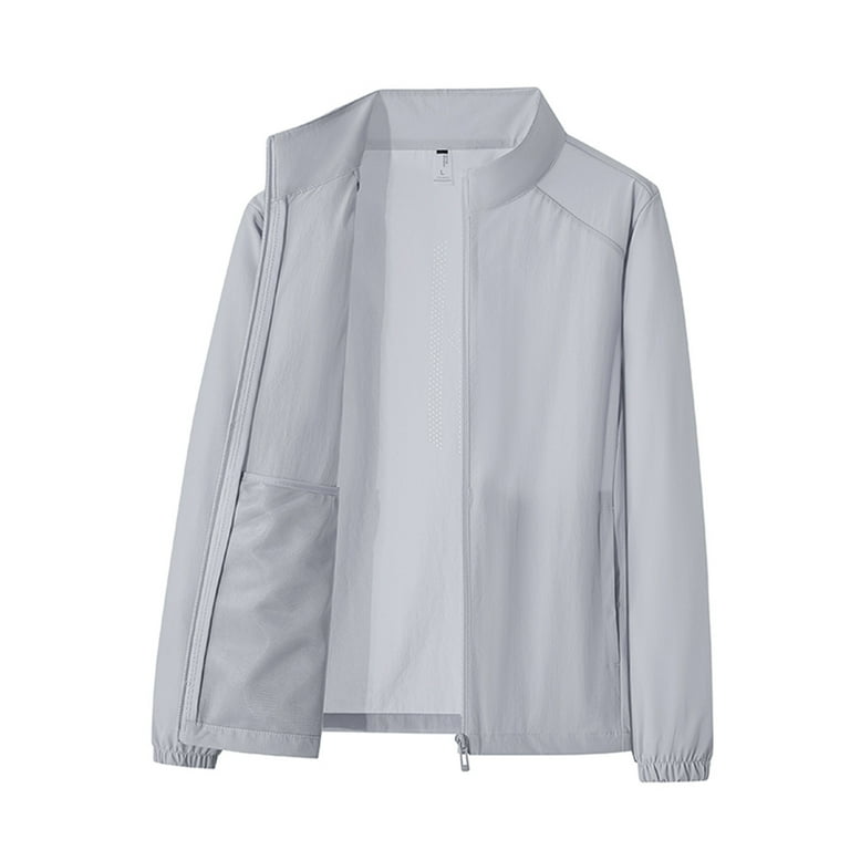 ジャケット・アウター GOOD 8 SQUAD #G8 WIN JACKET Gray Goodtrade8 Jackets for Men Winter Zip up Sun Protection