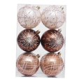 thumbnail image 2 of 6 bolas navideñas colgantes reutilizables para decorar el de , ideal para compromisos, Acción de , aniversarios, fiestas. Marrón champán, 2 of 8