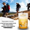 thumbnail image 3 of TeaZa Herbal Energy Pouches Creamsicle Chill Flavor, 4 Bags, Made From Tea, 100 Pouches, 3 of 7