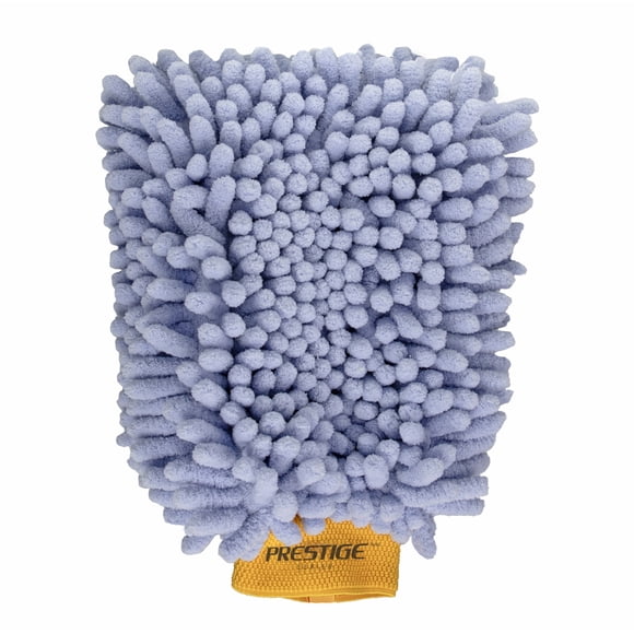 Gant de lavage automobile en microfibre chenille Pro Spec de la série Prestige, extra-grand 11 po x 13 po, gant de nettoyage auto sans égratignures
