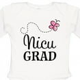 thumbnail image 4 of Inktastic Nicu Graduate Baby Girl Girls Long Sleeve Baby Bodysuit, 4 of 5