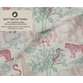 thumbnail image 2 of Soimoi Cotton Canvas Fabric by 2 Yard | Printed Animal Design in Pink | 56 Inch Wide | Medium Weight, Durable Material for Upholstery, Bags, Curtains & Crafts, 2 of 7