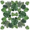thumbnail image 6 of Event Decorations,Leaves Artificial Tropical Monstera 90Pcs 6 Kinds Large Small Green Leave, 6 of 8