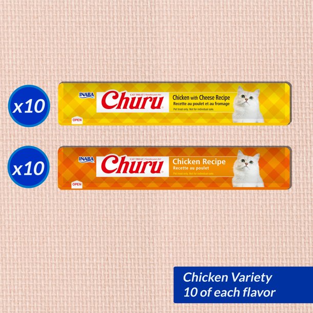 Churu Chicken Variety Box 20 Tubes - Walmart Business Supplies